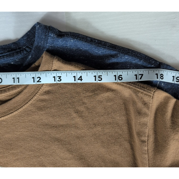 State of Mind Nevada Graphic T-Shirt XL Brown USA Tee Casual - Picture 2 of 16